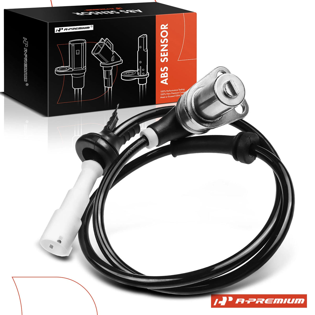Rear ABS Wheel Speed Sensor for BMW E30 318i 325 M3 (1982–1994) 0265001059, 34521155041, ALS1448