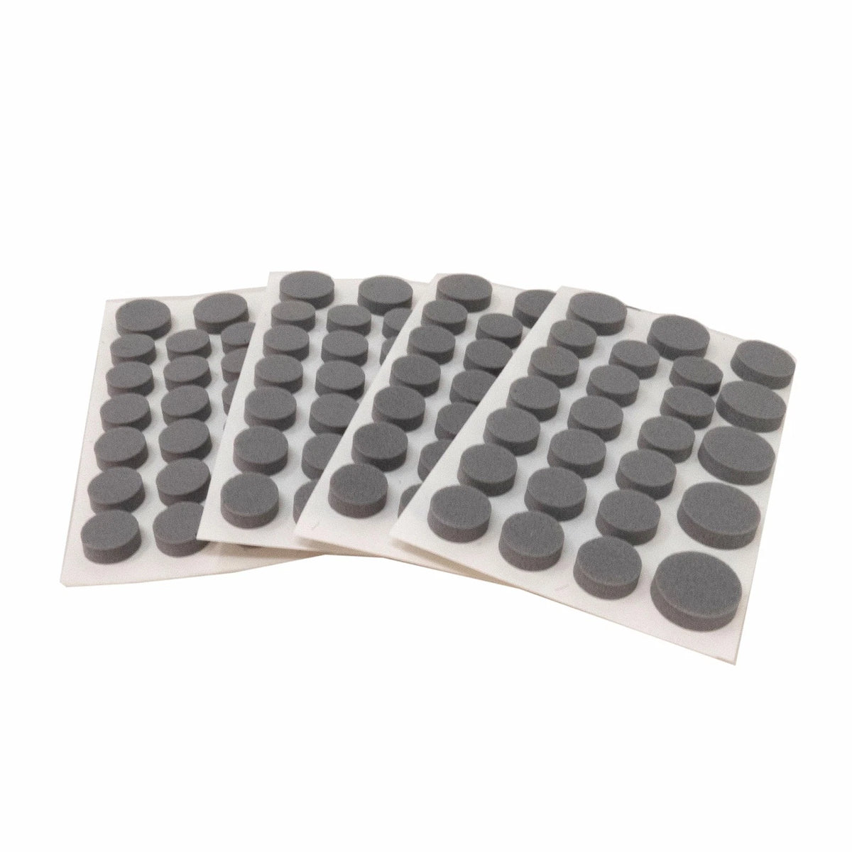 100 Pack SoftTouch Round Self-Stick Noise Dampening Foam
