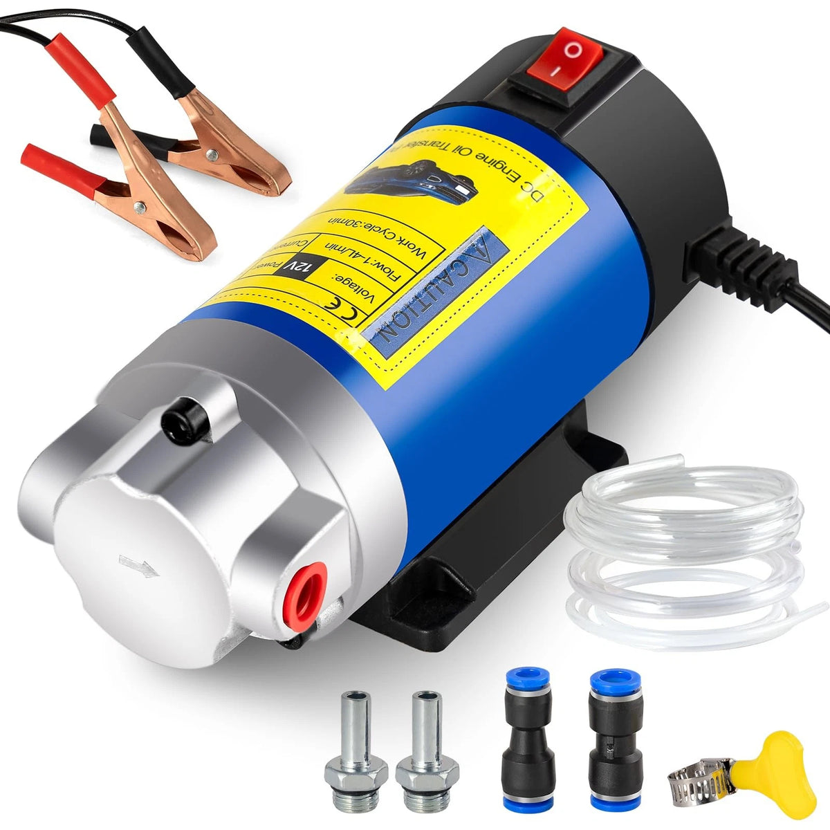 12V 100W Electric Oil Change Pump for Multi-Purpose Fluid Extraction
