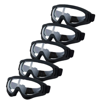 Set of 5 LJDJ Motorcycle Goggles for Dirt Bikes (LJDJ-032BC)
