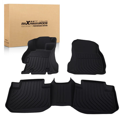 Black Waterproof Floor Mats for Subaru Forester (2014–2018) Anti-Slip