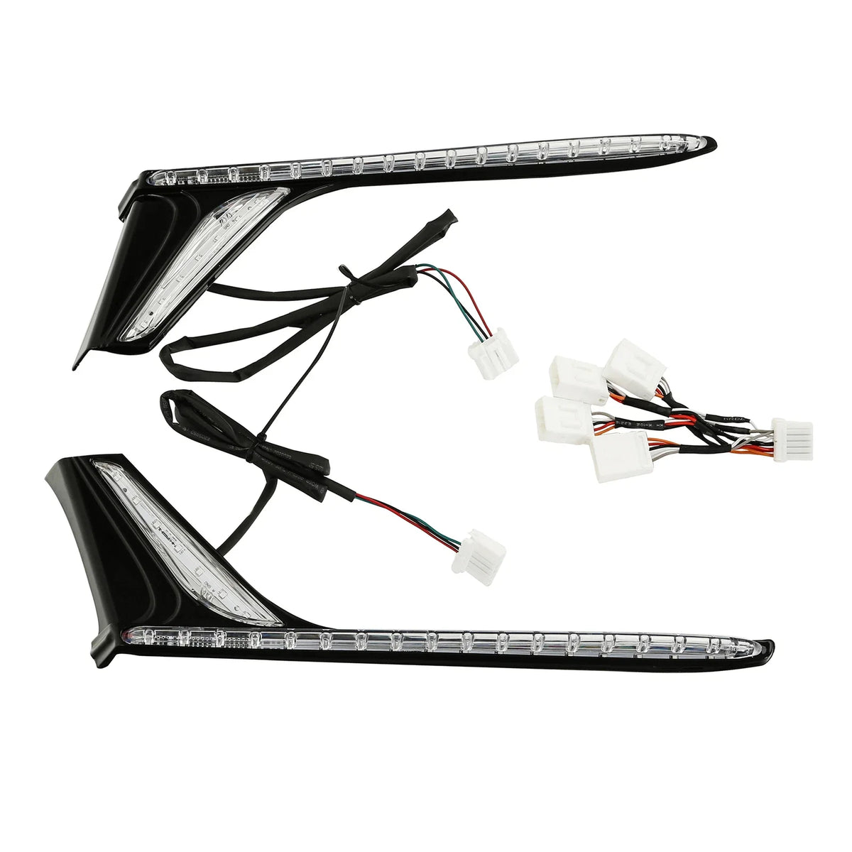 2X Rear Vertical LED Light Strips for Honda Goldwing GL1800 (2012–2017) F6B (2013–2017)