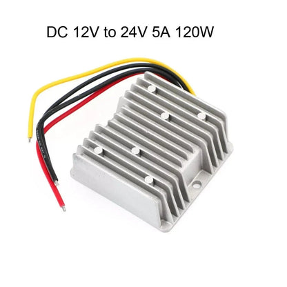 DC/DC Converter Regulator 12V to 24V 5A 120W for Golf Cart