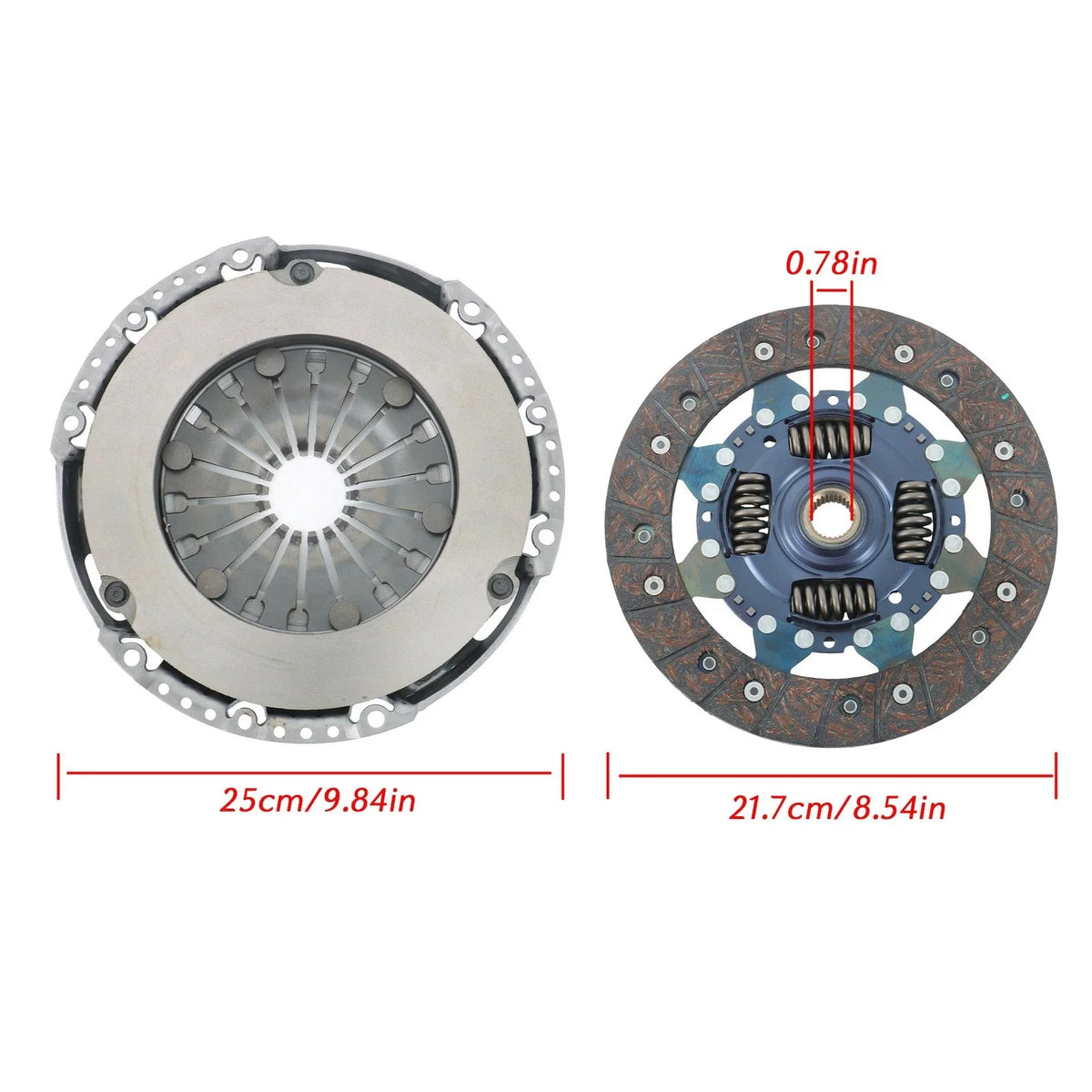 Set of 1 Transmission Clutch Kit for VW Jetta (2011–2015) L4 2.0L