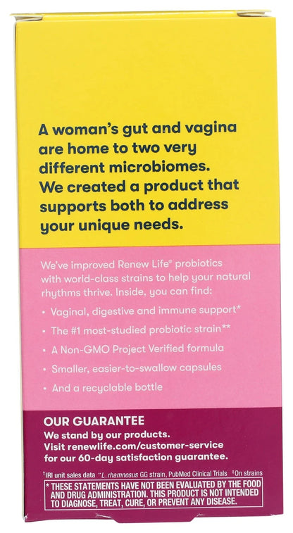 Renew Life Women's Probiotic Capsules 60 Count (Pack of 1)