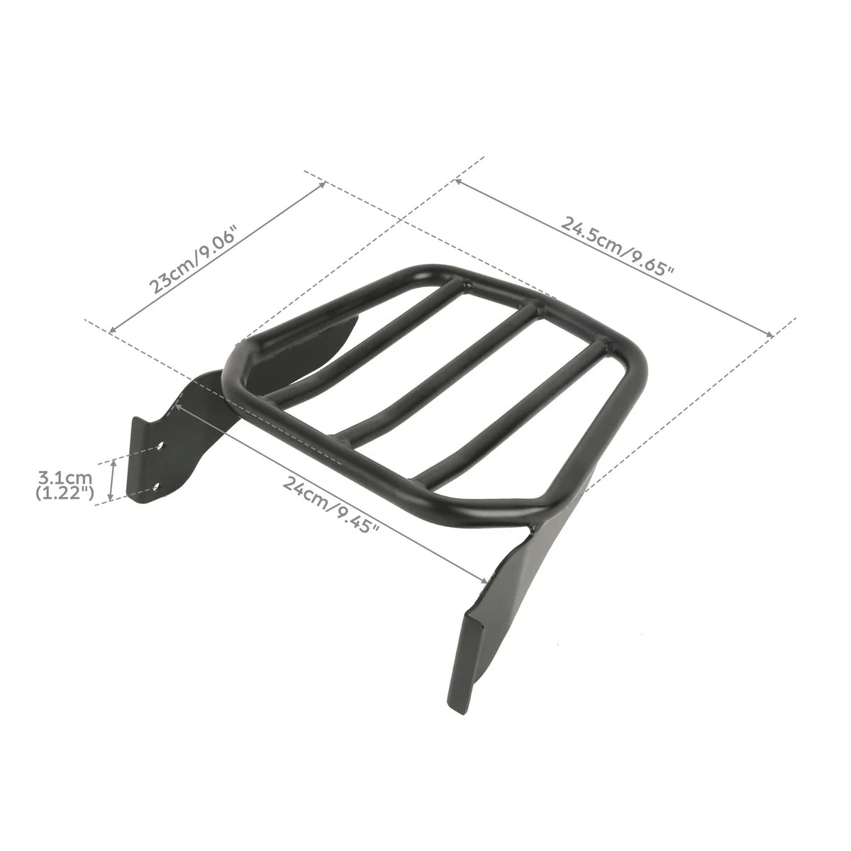 Tapered Sport Luggage Rack for Harley Night Train FXSTB (2006–2009) & Fat Boy (2010–2016)