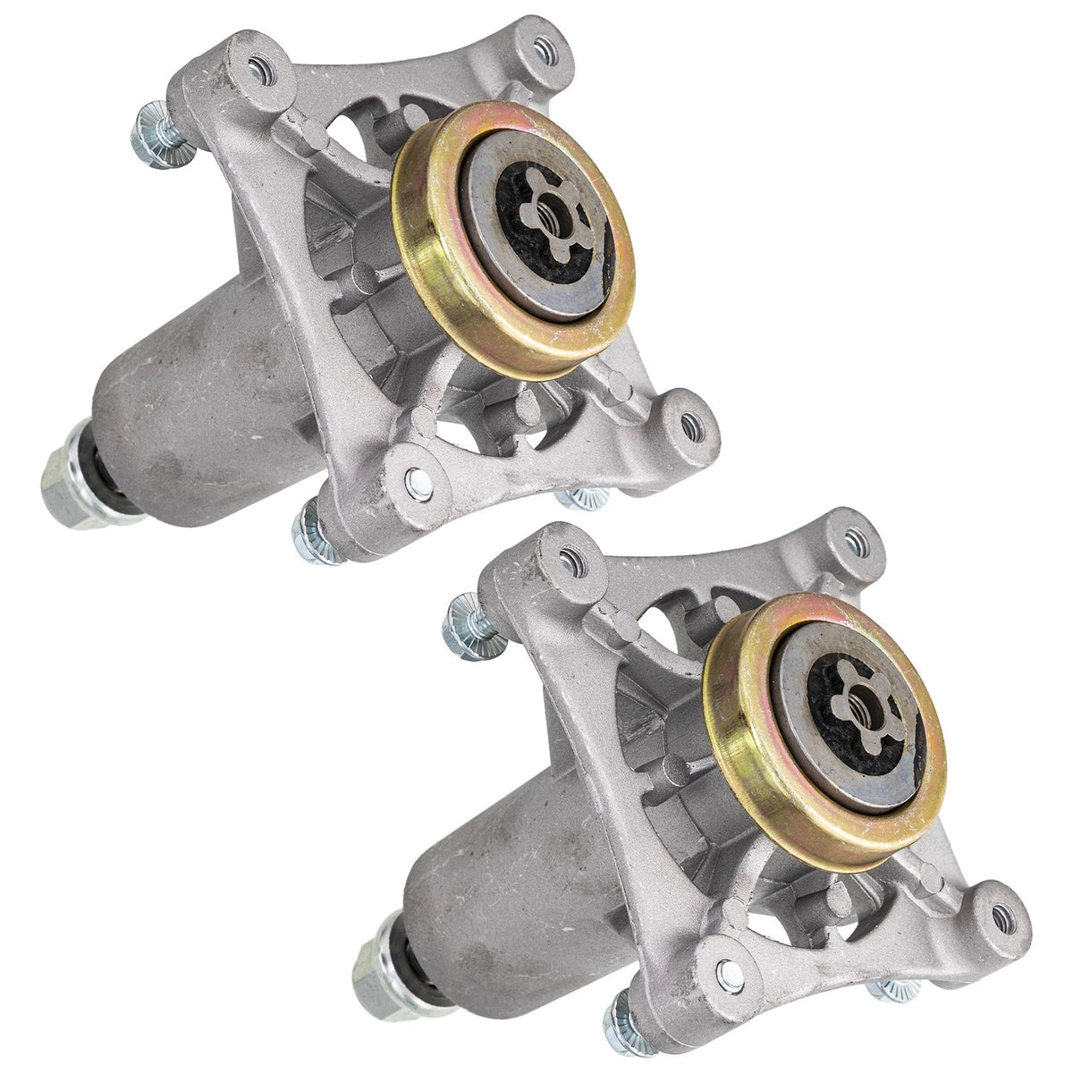 Deck Spindles & Toothed Blades Kit for Jonsered LT2216 LT2217A LT2113 LT2114 (12784, 127842, 134148, 138497)
