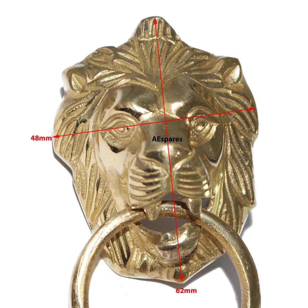 Lion Badge for Royal Enfield Bullet Motorcycle (Vintage)