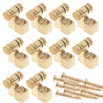 10pcs Metal String Retainer Trees for Guitar Accessories (Universal)