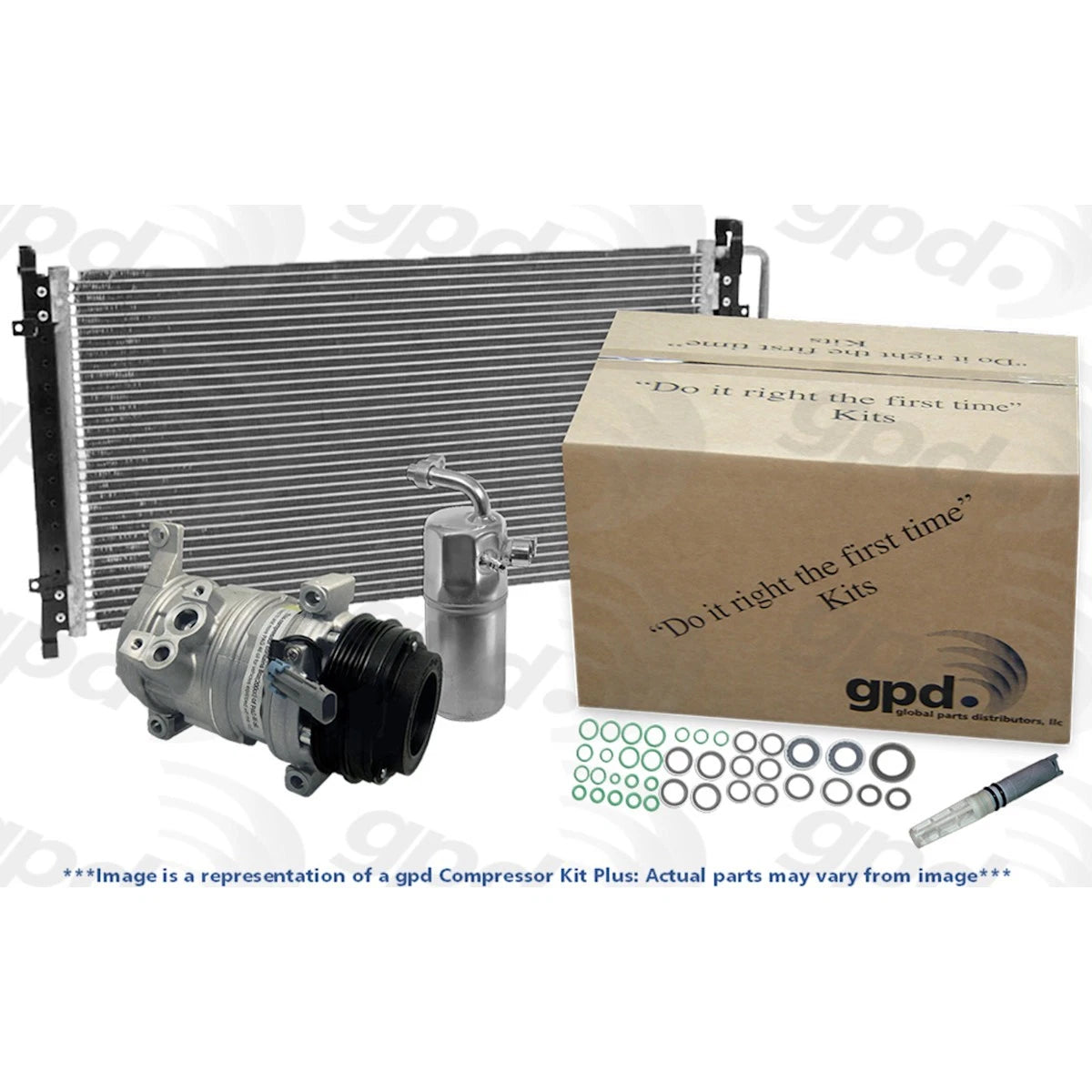 A/C Compressor with Clutch for Dodge Caliber (2008) 9623396B, 40253, 73597