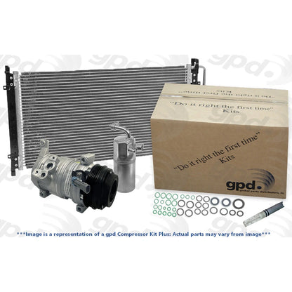 A/C Compressor with Clutch for Dodge Caliber (2008) 9623396B, 40253, 73597