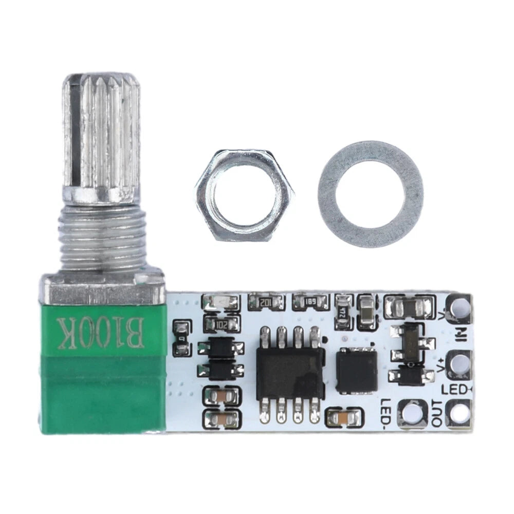 2Pcs LED Mini Dimmer Constant Voltage Module for DIY Projects