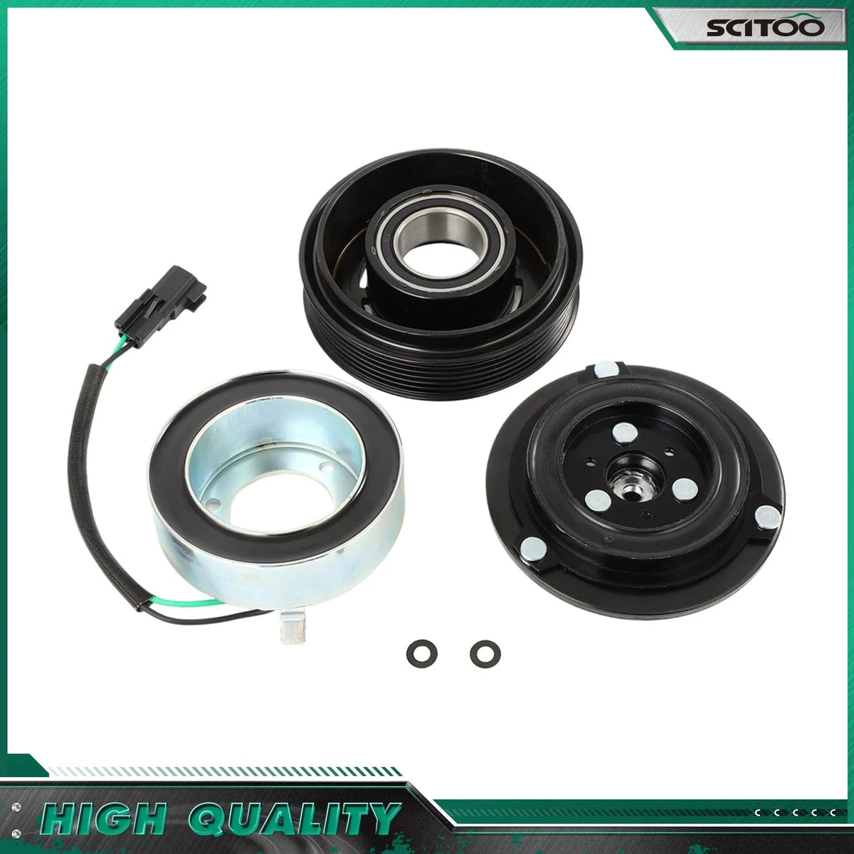 AC Compressor Clutch Kit for Ford Escape (2008–2012) Mazda Tribute Mercury Mariner