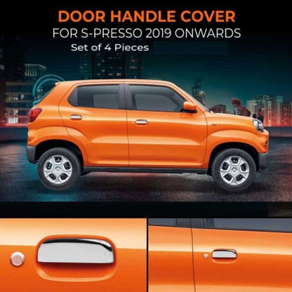 Chrome Plated Door Handle Catch Cover for Maruti Suzuki Spresso
