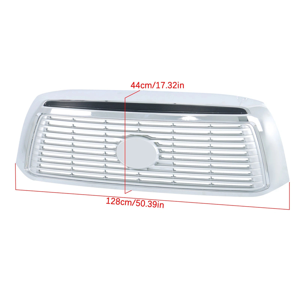 Front Bumper Upper Grille Chrome for Toyota Tundra (2010–2013) AUD142480D