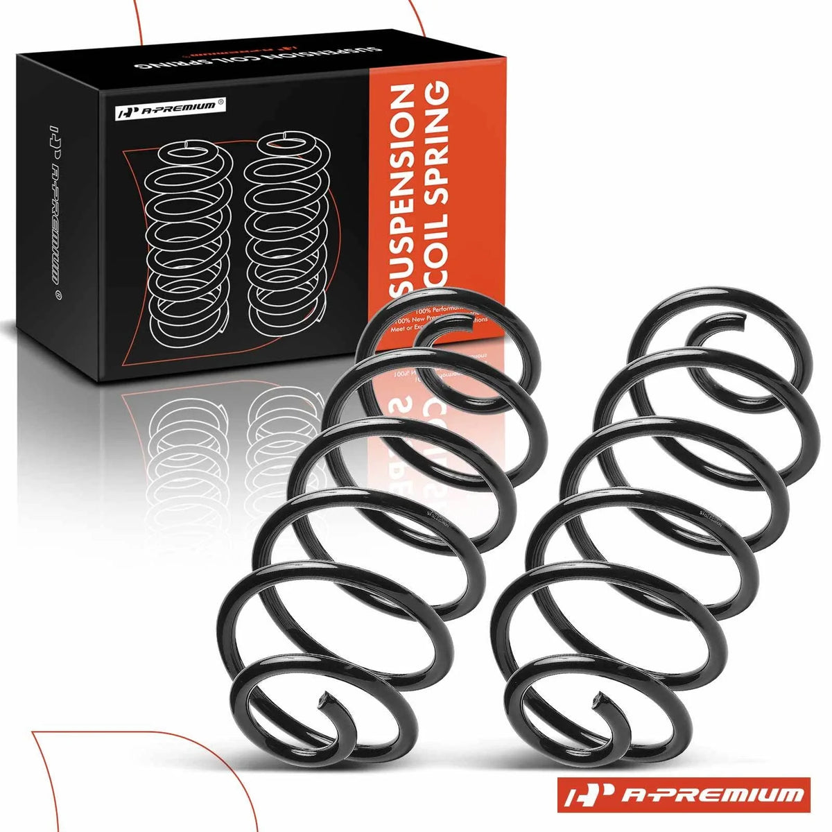 2X Rear Coil Springs for Chevy Impala (1977–1979) & Buick LeSabre (1984–1985)