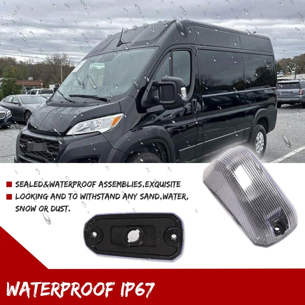 Set of 5 Cab Roof Marker Running Lights for Ram ProMaster 1500 2500 3500 (2014–2023)