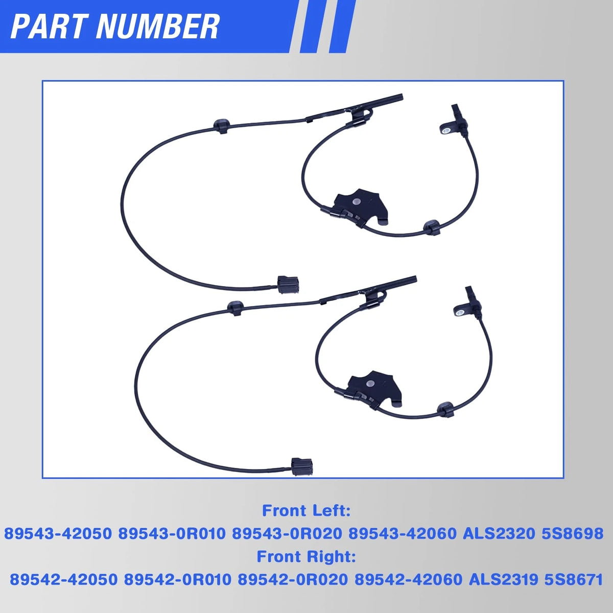 ABS Wheel Speed Sensor for Toyota RAV4 (2013–2018)