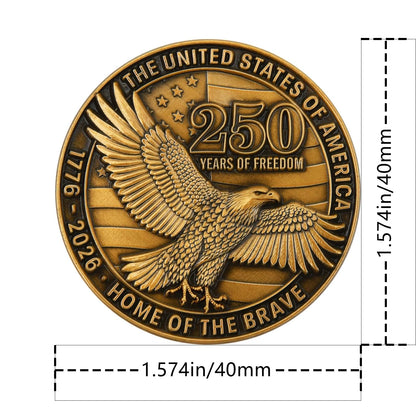 Commemorative Coin for USA 250th Anniversary (2026)