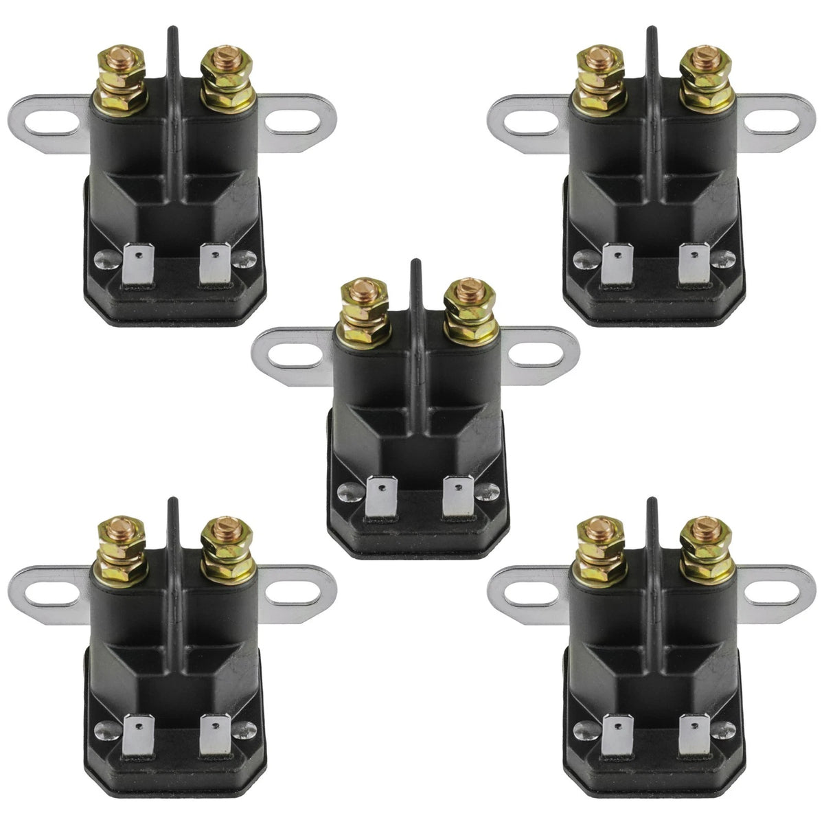5X Starter Solenoid Relays for John Deere LA100 LA105 LA110 LA120 LA125 LA175 (RE2135-MA)