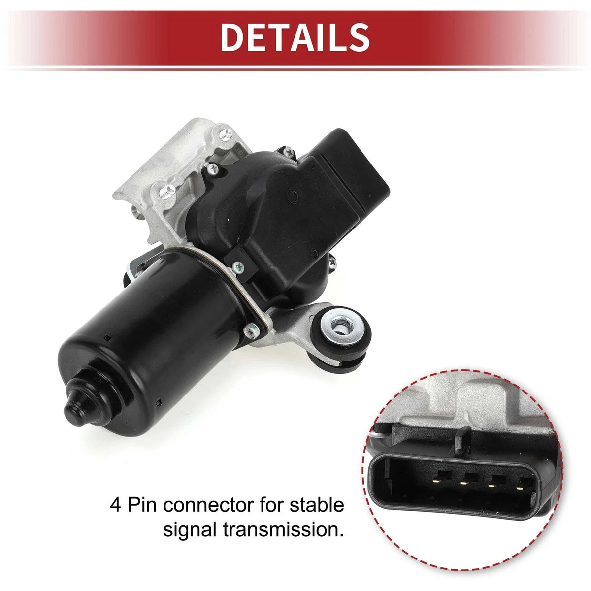 Front Windshield Wiper Motor for Pontiac G6, Chevrolet (2005–2008) No. 22711010
