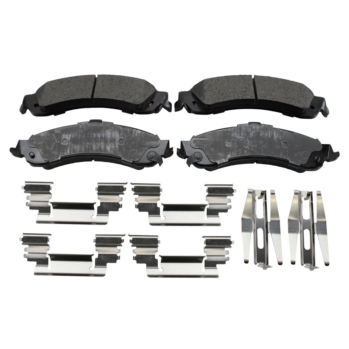 Set of 4 Akebono ProACT Rear Disc Brake Pads for GMC Yukon, Chevy Tahoe, Avalanche 1500 (2000–2014)