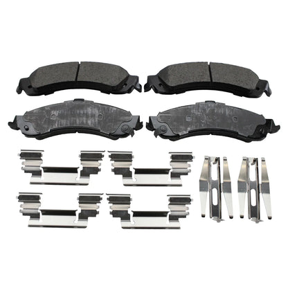 Set of 4 Akebono ProACT Rear Disc Brake Pads for GMC Yukon, Chevy Tahoe, Avalanche 1500 (2000–2014)