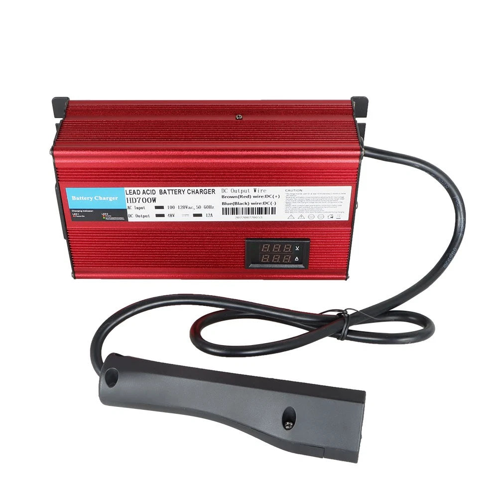 48V 12A Charger for EZGO RXV & TXT Golf Cart (2008–Present)
