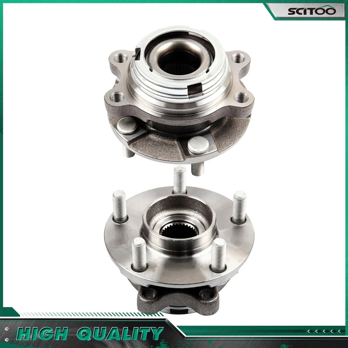 2X Front Wheel Bearing Hub for Nissan Altima Maxima Murano Pathfinder JX35 QX60 (2013–2019)