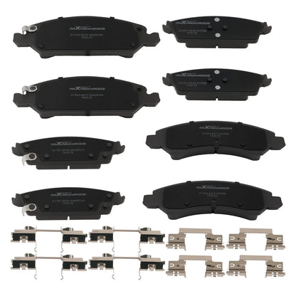 Set of 4 Ceramic Brake Pads for Chevrolet Silverado 1500 (2014–2018) P-1363 P-1707
