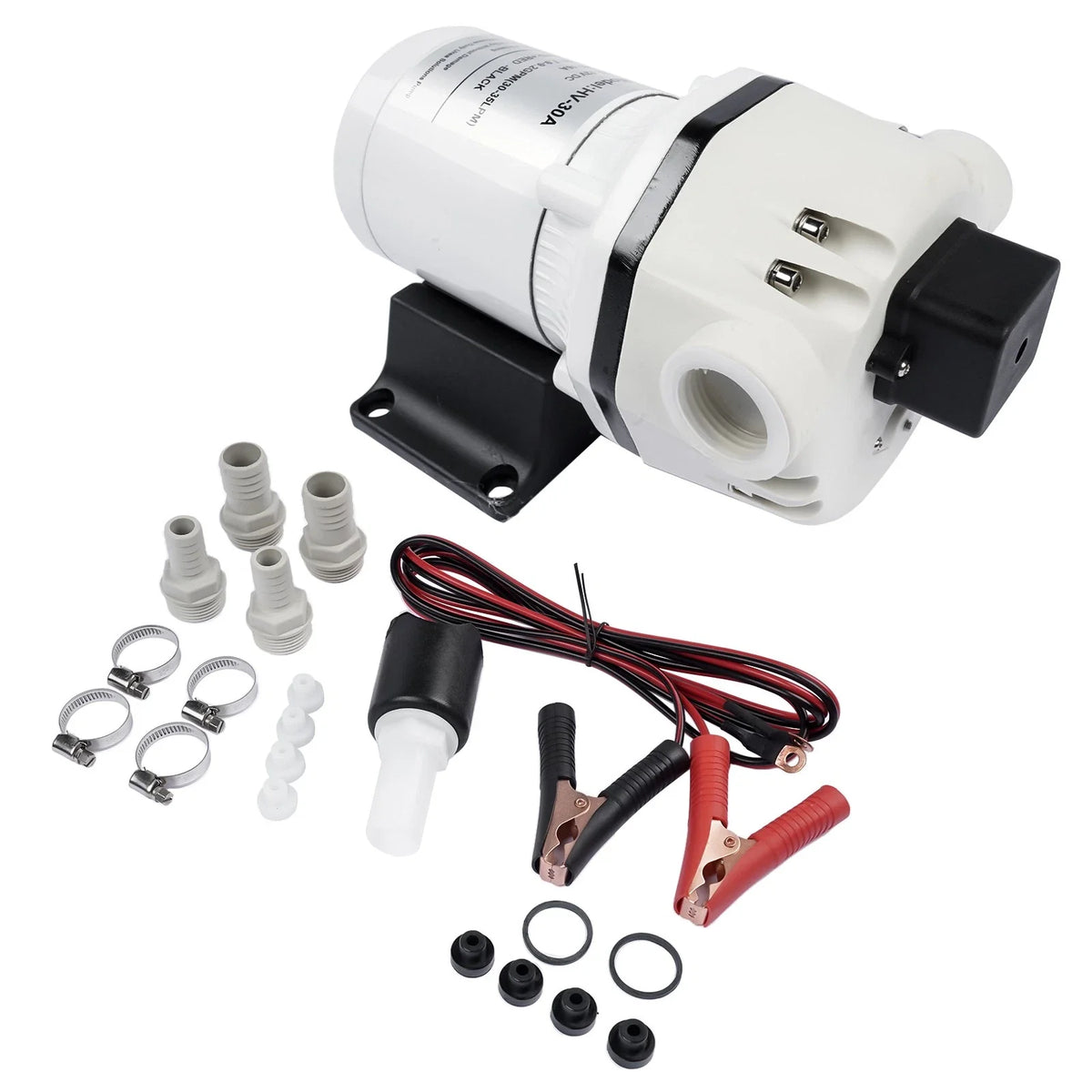 12V DEF Fluid Pump 9.2GPM 350W Self-Priming IP54 Waterproof