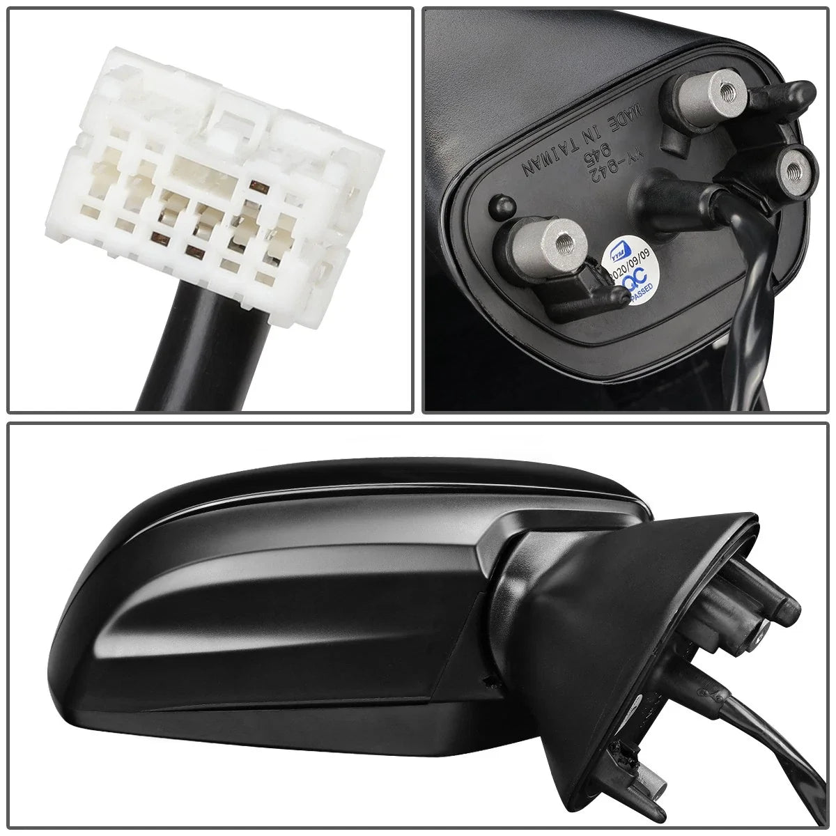 Power Passenger Side Door Mirror Right for Subaru XV Crosstrek Impreza (2015–2017) SU1321140