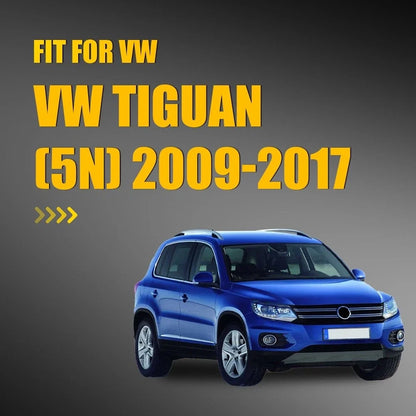 Heated Right Side Mirror Glass for VW Tiguan (2009–2017) w/Backing Plate