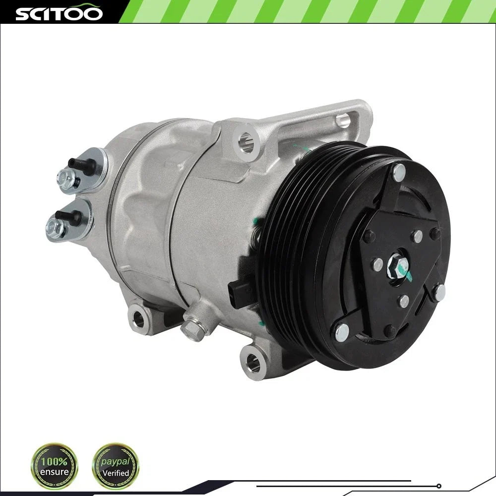 A/C Compressor w/ Clutch for Fiat 124 Spider / 500L 1.4L (2017–2020)