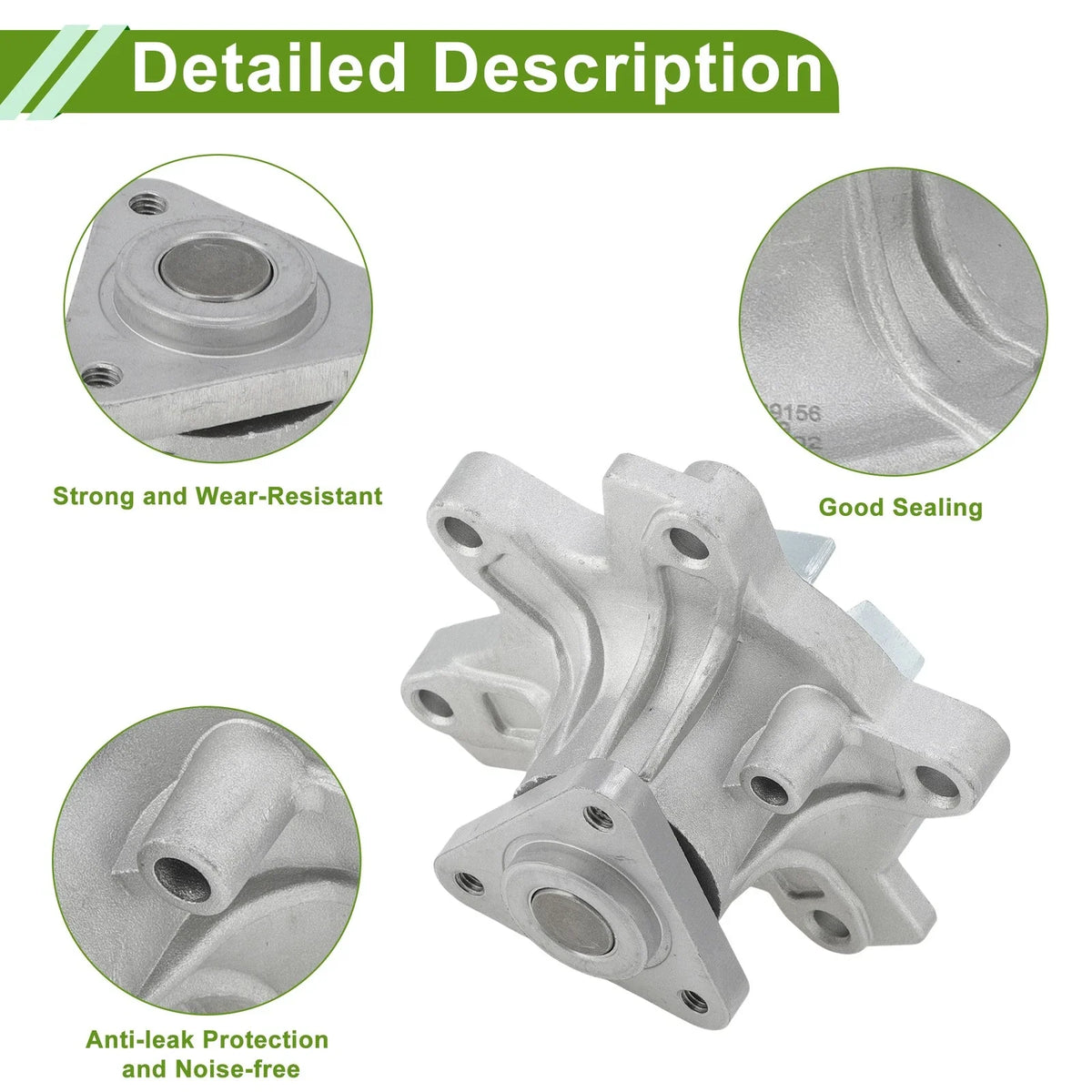 Engine Water Pump for Toyota Yaris Prius Echo (1999–2005) No. 1610029156