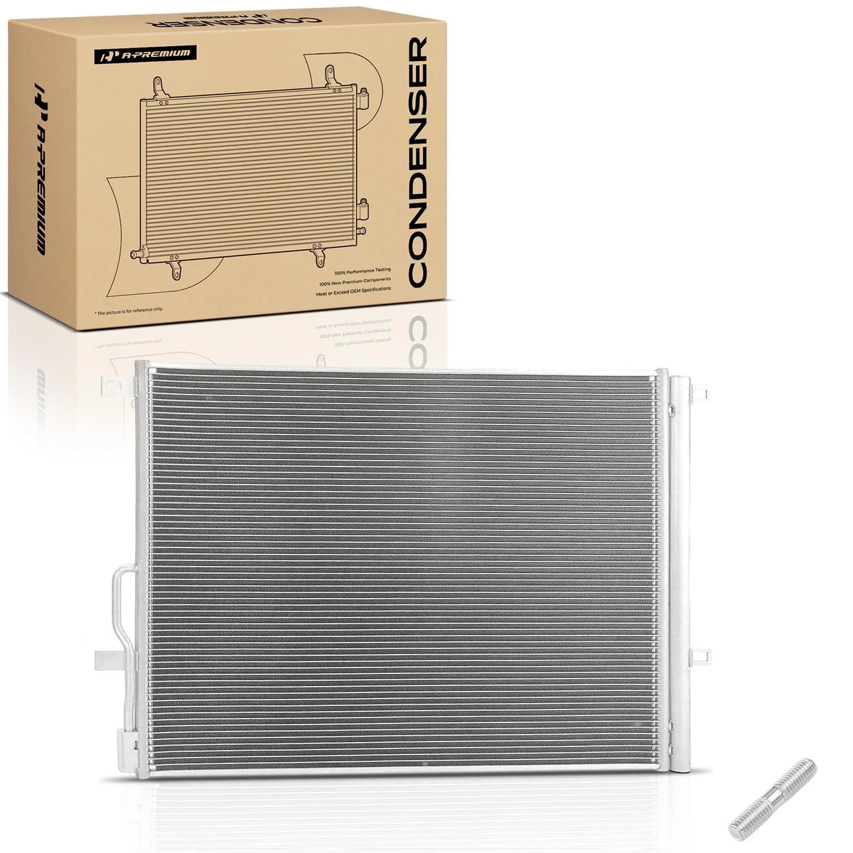 A/C Condenser Set for Chevy Traverse (2018–2021) 84212781, 84397526, 84212783, CN30097PFC