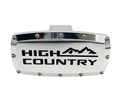 Hitch Cover High Country Style Replacement with Allen Bolts for 2 Inch Receiver (2020–2024)
