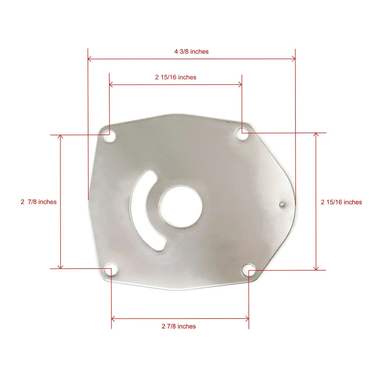 Water Pump Impeller Kit 2X for Mercruiser (Replaces 47-43026Q06, 47-8M0100526)
