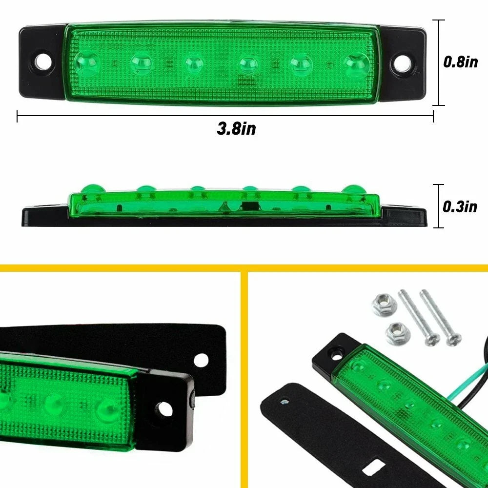 10 Pod LED Rock Lights for Jeep (Offroad Truck UTV ATV Boat)