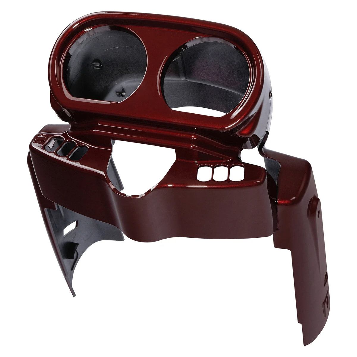 Instrument Housing for Harley Road Glide (2015–2023) Mysterious Red/Velocity Red Sunglo