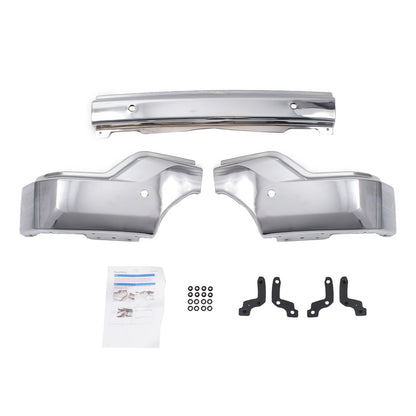Chrome Steel Front Bumper for GMC Sierra 1500 (2019–2021)