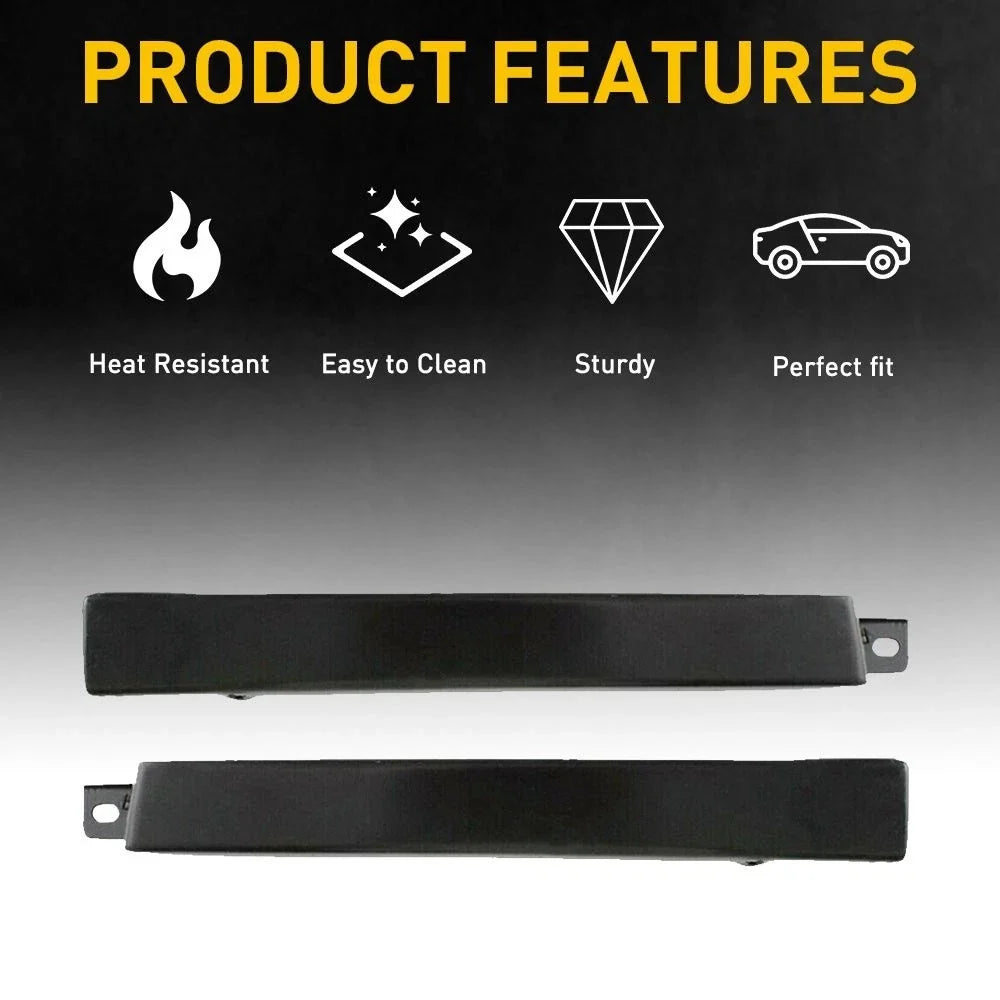 Set of 2 Headlight Filler Trim Panels for Toyota Tacoma (1998–2000)