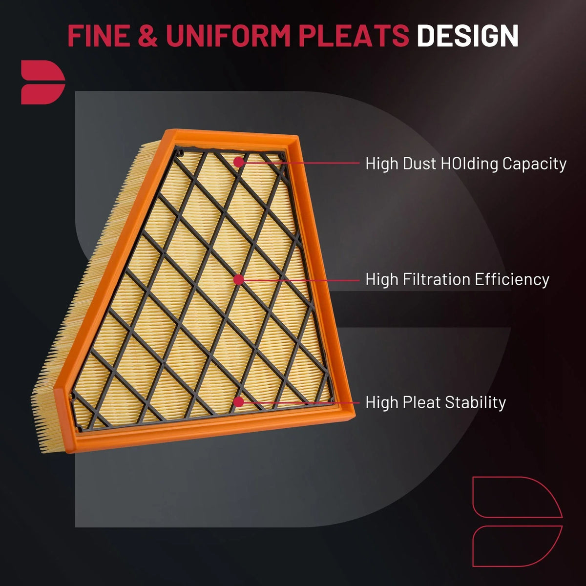 Engine Air Filter for Buick Enclave 3.6L (2018–2022) Fits Chevrolet Traverse 3.6L