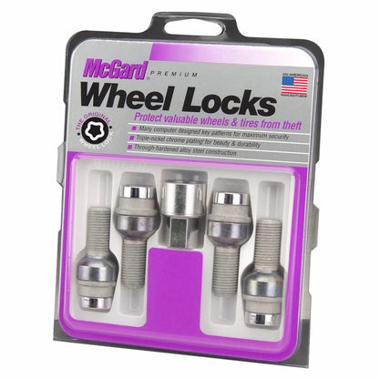4X McGard Wheel Lock Bolt Set for Audi Q5 (2009–2019) | Radius Seat | Chrome | TLX-mcg28020-CL360A70