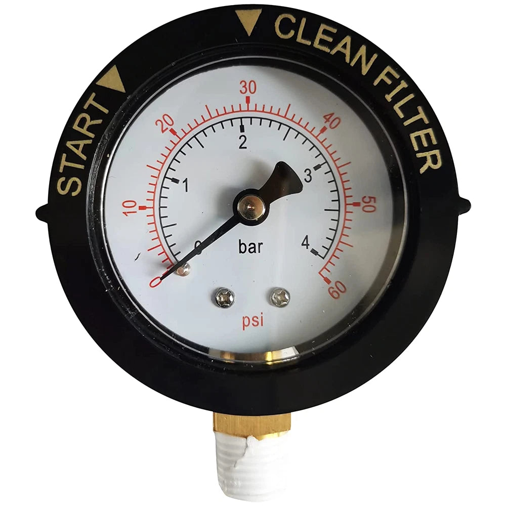 Pressure Gauge 190058 for Pentair (160317, 160318, 160340)