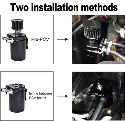 Oil Catch Can Kit for Universal Vehicles (HWP-OCC-002B)