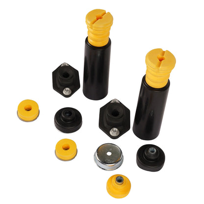 Set of 4 Rear Upper Lower Shock Mounts Grommets & Bump Stops for BMW E90 E92 E93 (2007–2013) - 33506771737, 33506771738, 33526768544, 33536767335, 33506767010