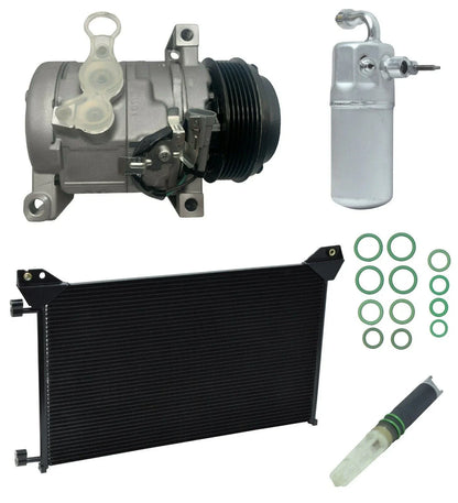 AC Compressor Kit With Condenser for Chevrolet Silverado 3500HD (2011–2016)