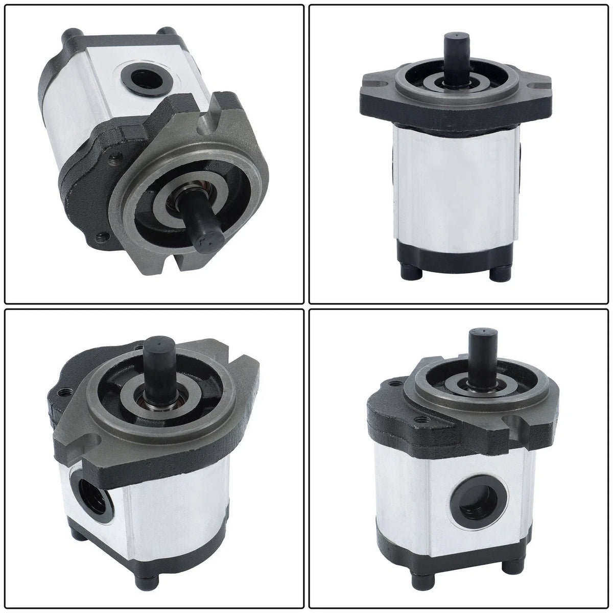 Hydraulic Gear Pump 2-9 GPM 9 Tooth Spline Shaft for SAE A-2 Bolts (CCW)