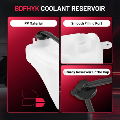 Front Engine Coolant Reservoir Expansion Tank for Toyota Highlander (2008–2013)